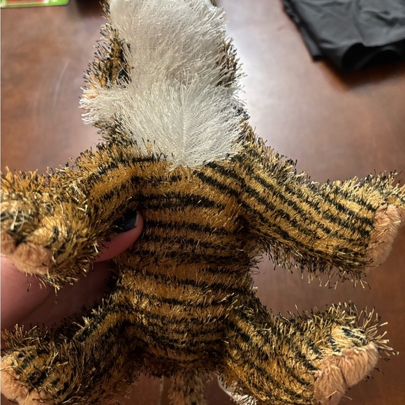 GANZ Furry Tiger Striped Plush Toy - Picture 5 of 7